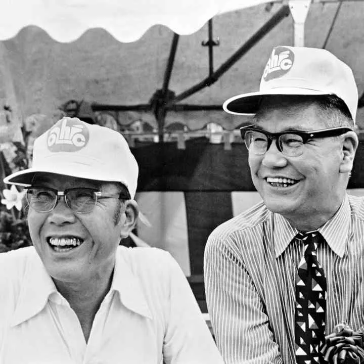 Soichiro Honda på 80-talet